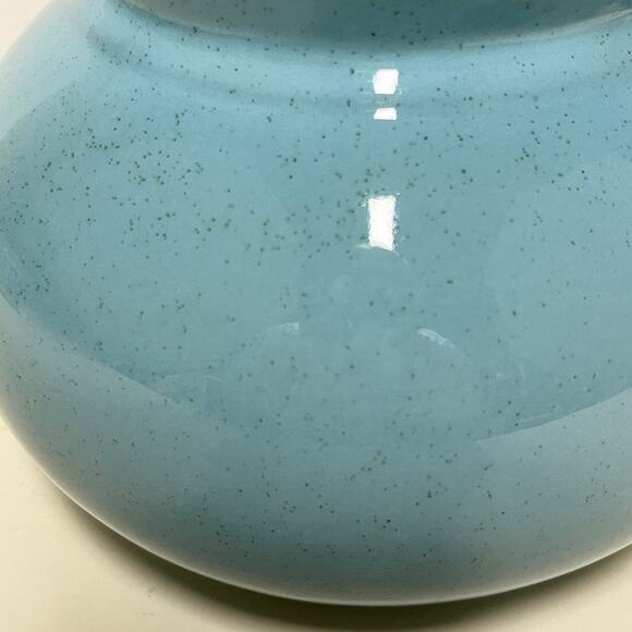 Harker Pottery Harkerware Blue Mist Speckled Pitcher - Picture 3 of 9